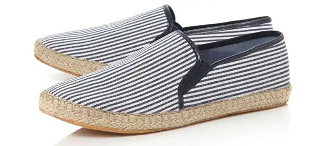 Dune finch striped espadrille