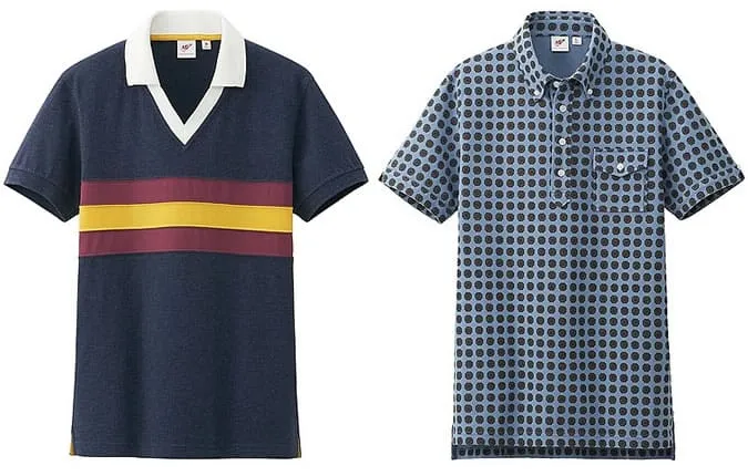 Michael bastian cho uniqlo polo shirts