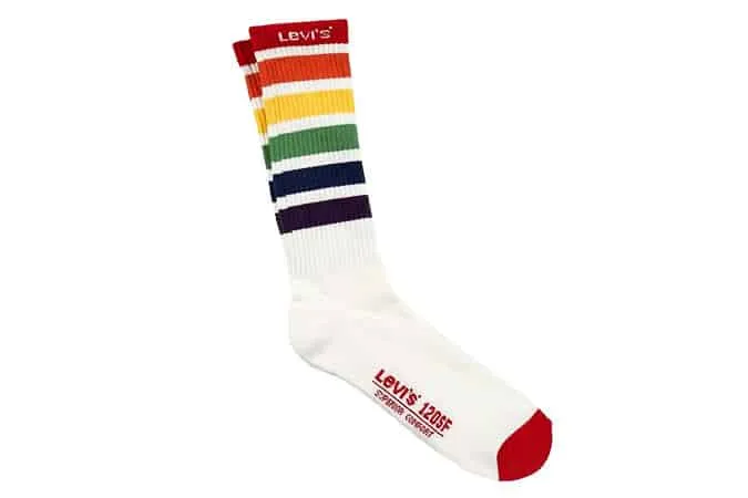 Levi's pride socks