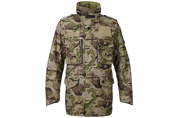 Undefeated x alpha industries x burton m-65 trench coat