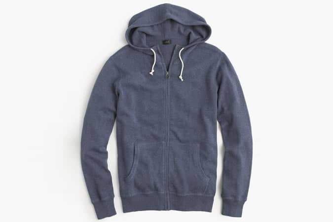 J. Crew zip hoodie