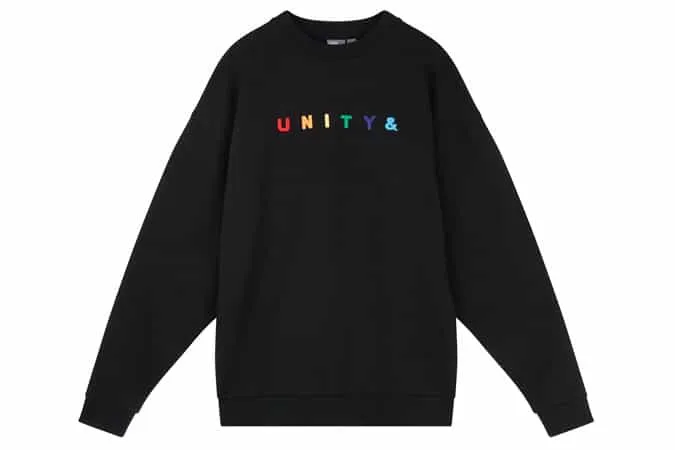 Asos x glaad unity & sweatshirt