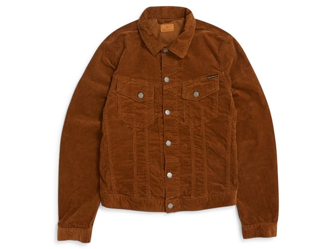 Nudie jeans billy corduroy denim jacket tan