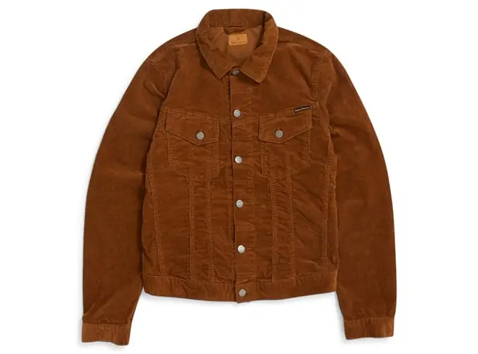 Nudie jeans billy corduroy denim jacket tan