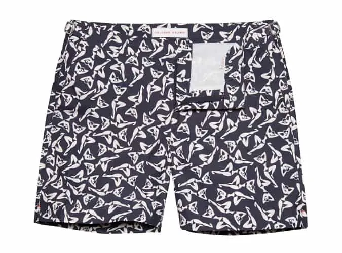 Quần short bơi bulldog orlebar brown x daniel ricciardo