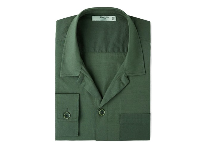 Những bộ quần áo nam mới tốt nhất để mua ngay bây giờ 3 Mango regular-fit camp-collar shirt