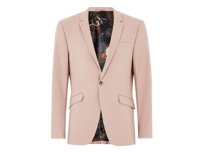 Những bộ quần áo nam mới tốt nhất để mua ngay bây giờ 14 Topman dusty rose skinny suit jacket