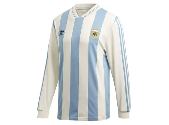 Adidas originals retro argentina football jersey