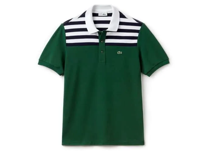 Áo phông polo revival pique của lacoste những năm 1980