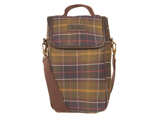 Túi làm mát rượu barbour tartan
