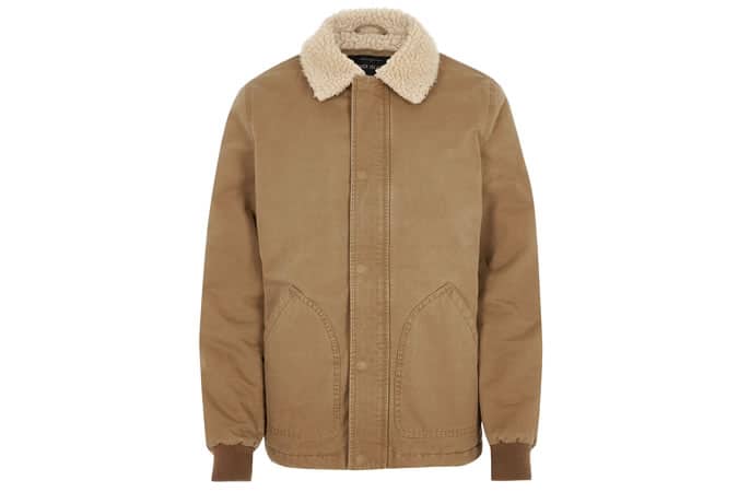 Những bộ quần áo nam mới tốt nhất để mua ngay bây giờ 12 River island big and tall borg collar jacket