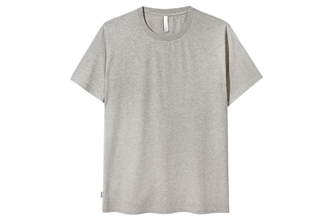 Áo phông cotton-jersey thư giãn mains