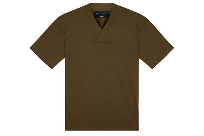 Natural selection veejay olive tee