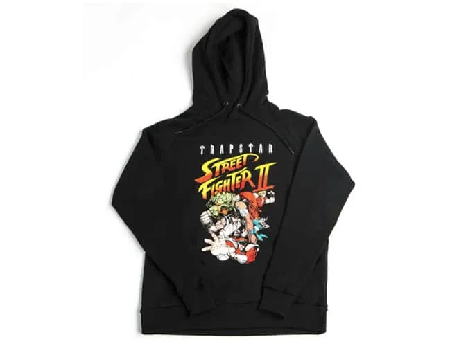 Trapstar x street fighter 2 ryu hoodie