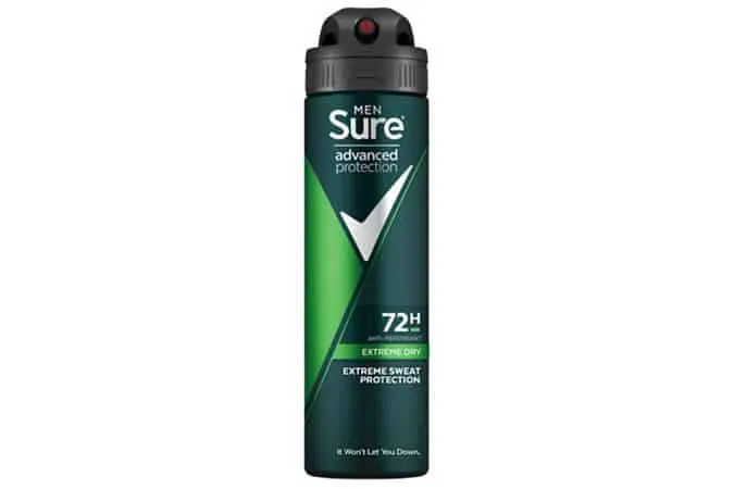 Sure men advanced protection extreme dry anti-perspirant deodorant aerosol 200ml