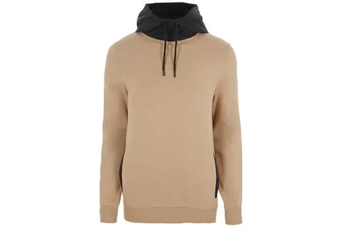 River island hoodie dây rút tương phản