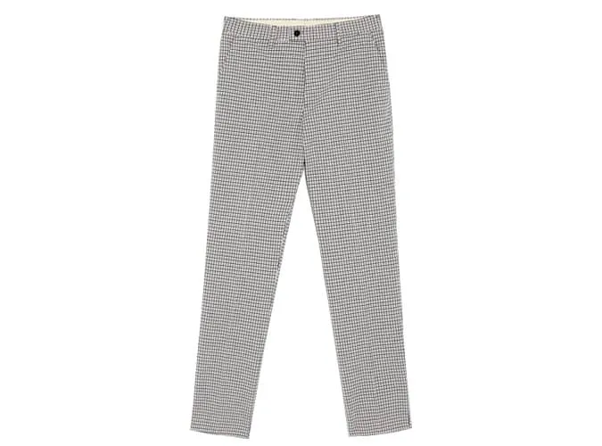 Zara houndstooth suit quần tây