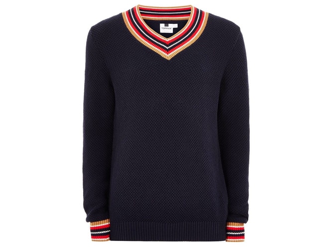 Những bộ quần áo nam mới tốt nhất để mua ngay bây giờ 17 Áo liền quần cổ chữ v topman navy