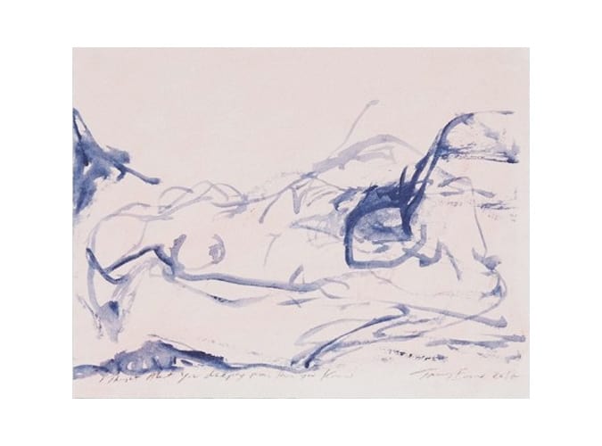 Khối x vải làm sạch tracey emin