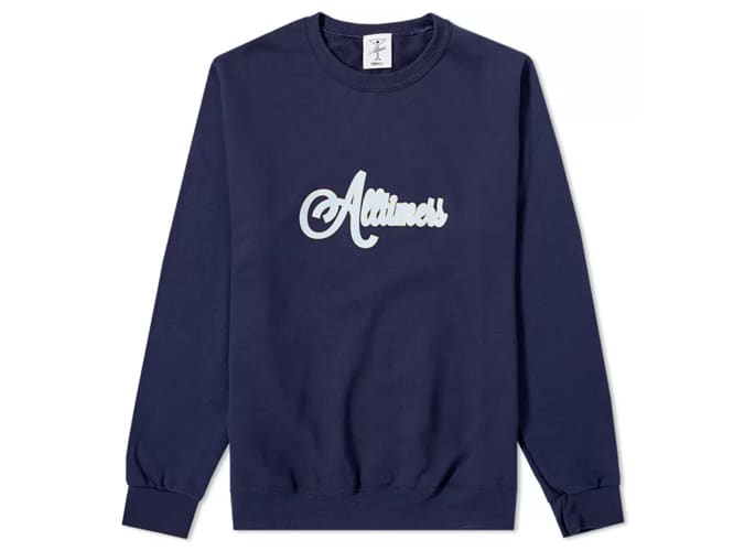 Alltimers cursive sweatshirt