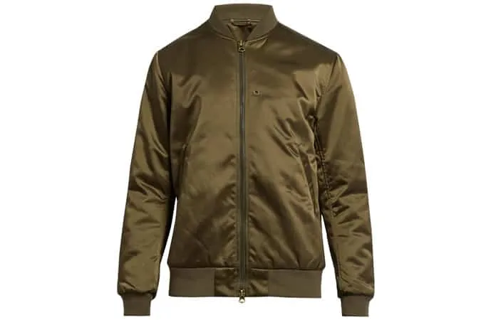 Acne studios selo shell bomber jacket