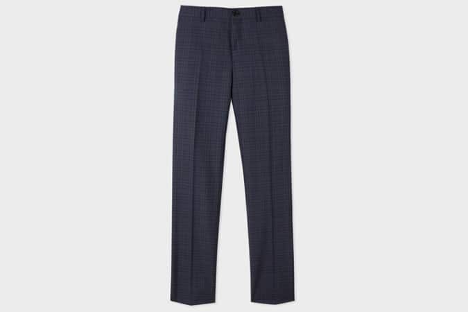 Tủ quần áo mới tốt nhất bạn có thể mua với giá: £ 2. 000 7 Paul smith navy tonal check quần len merino