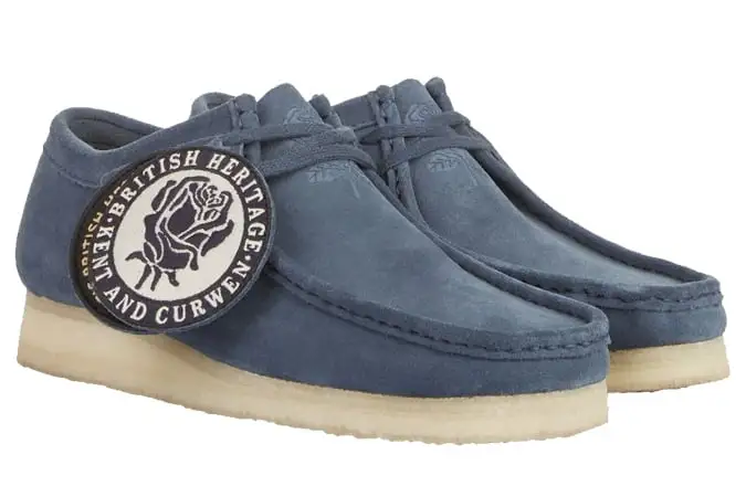 Giày clark's x kent & curwen wallabee