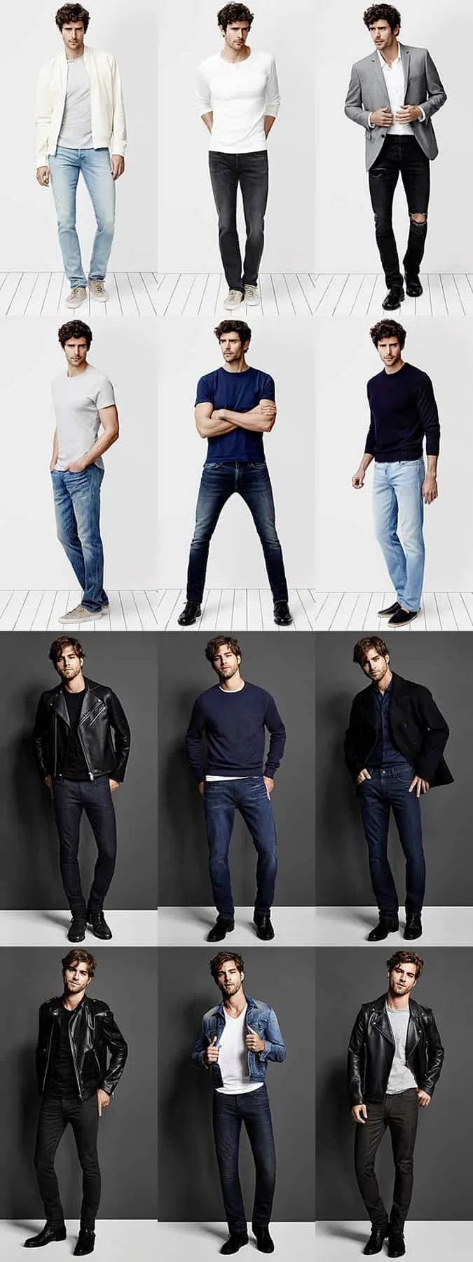 J brand lookbook quần jean nam