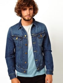 Lee denim jacket rider slim fit epic blue