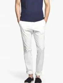 He by mango cotton chinos