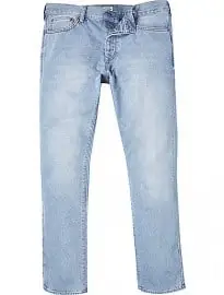 Quần jean mỏng của river island light wash