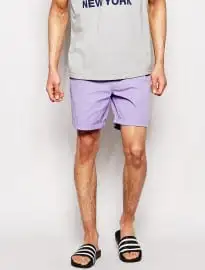 Quần short asos chino có chiều dài trung bình