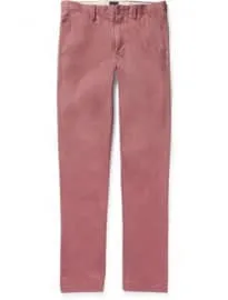 J. Crew bị hỏng trong chiếc quần chinos bông chải mỏng vừa vặn