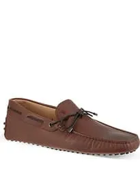 Tods giày lái xe scooby doo caviar