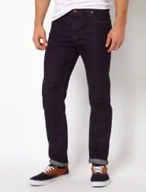 Asos slim jean in màu chàm