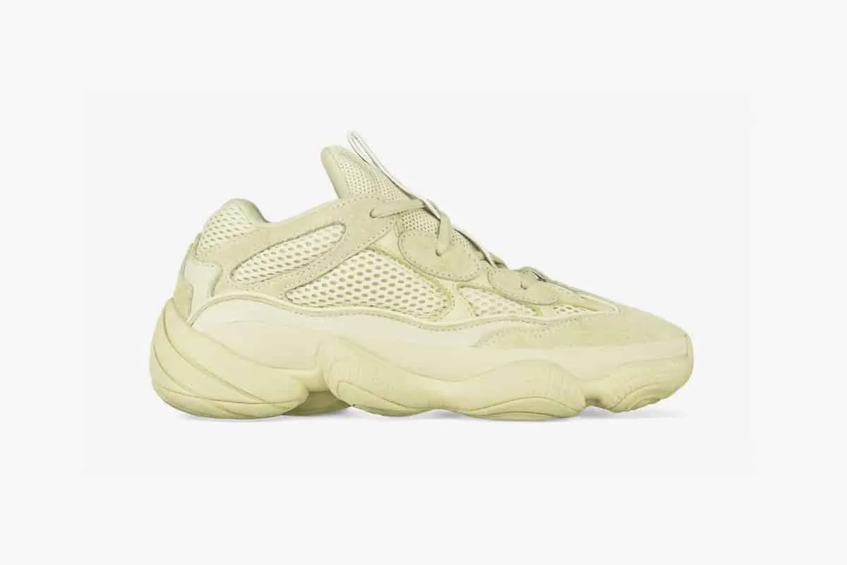 Adidas yeezy desert rat 500 super moon yellow