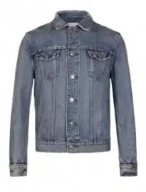 Alls paint kiku denim jacket