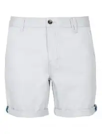 Quần short chino màu xám topman