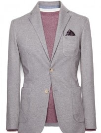 He by mango piqué blazer không cấu trúc