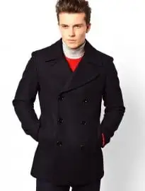 Reiss wool peacoat