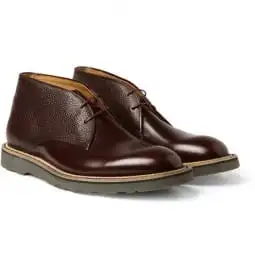 Paul smith giày & phụ kiện hunter boots chukka da kết cấu