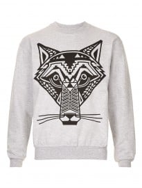 Làm thế nào để trông đẹp: trên chiếc xe đạp của bạn 5 Topman art disco grey sweatshirt