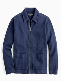 J. Crew french rib full-zip chore jacket