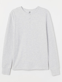 H & m henley lên trên