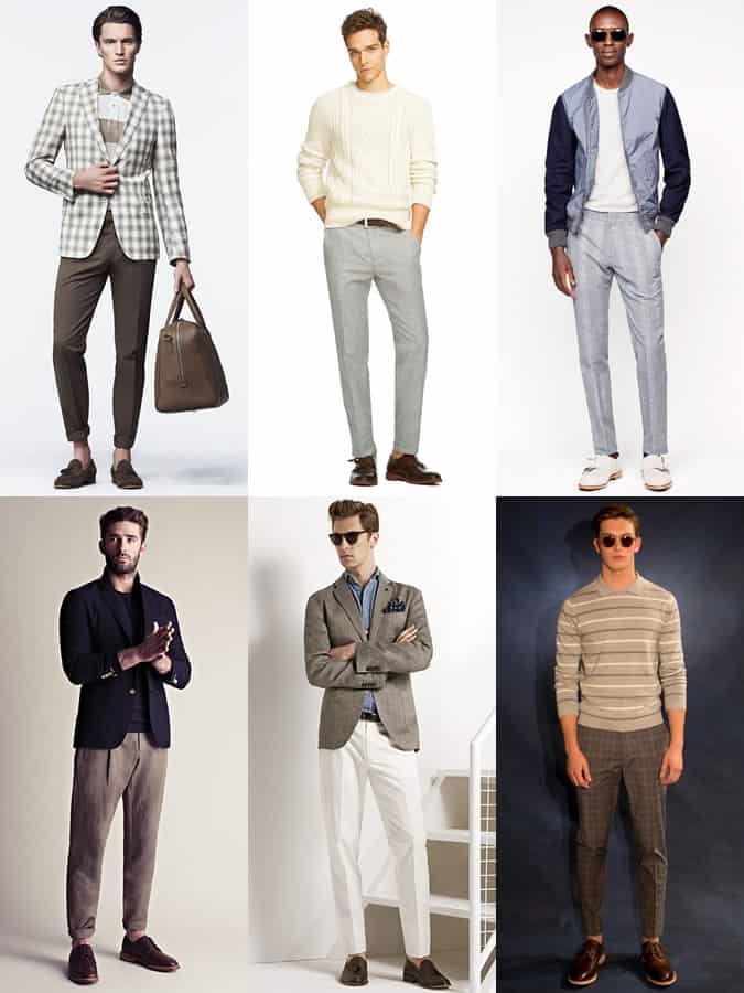 Quần tây nam mỏng nhẹ được thiết kế riêng cho trang phục lấy cảm hứng từ trang phục lookbook