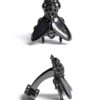 Phụ kiện paul smith bộ đồ đá chrome đen fly cufflinks 27 Mywardrobe logo