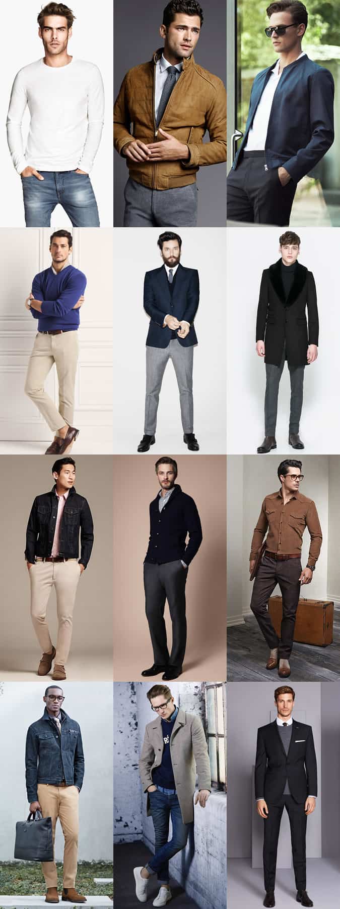 Sách nhìn về quần áo phù hợp tốt cho nam giới