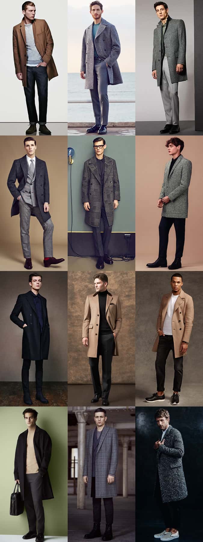 Lookbook lấy cảm hứng từ trang phục áo khoác nam