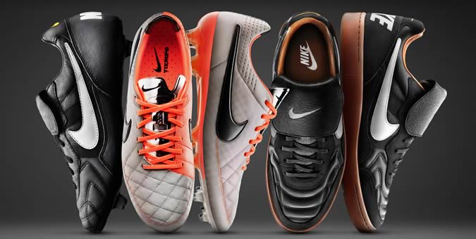 Giày bóng đá Nike Tiempo V & Giày huấn luyện Tiempo '94