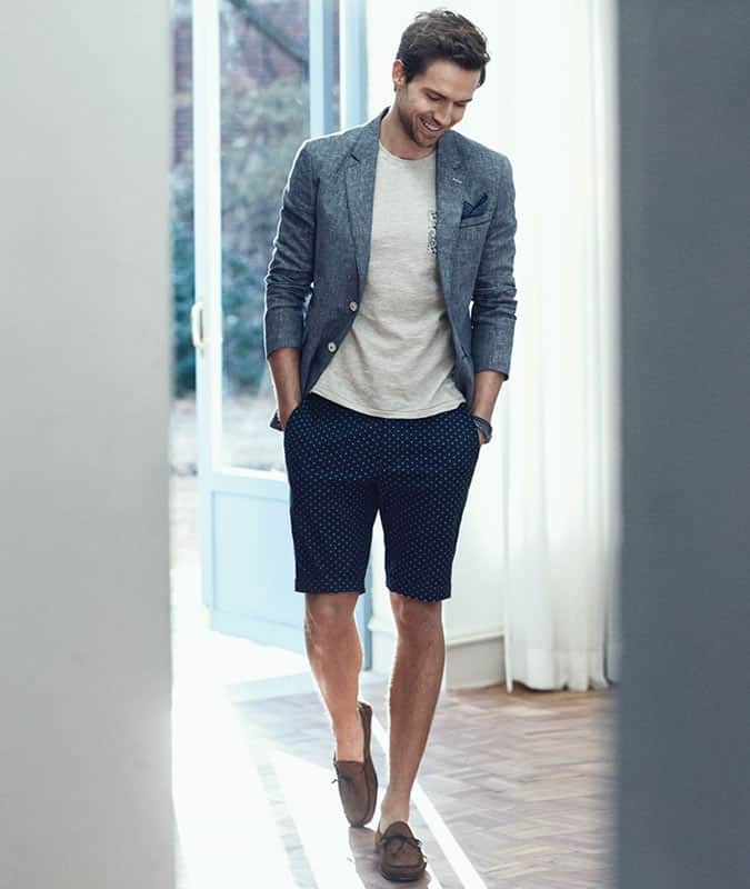 Quần short + áo thun + áo phông không có cấu trúc